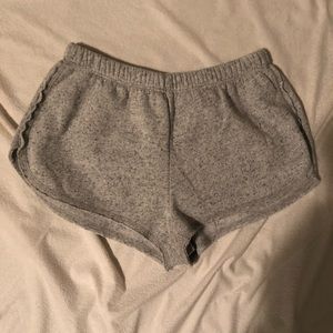 heather gray shorts